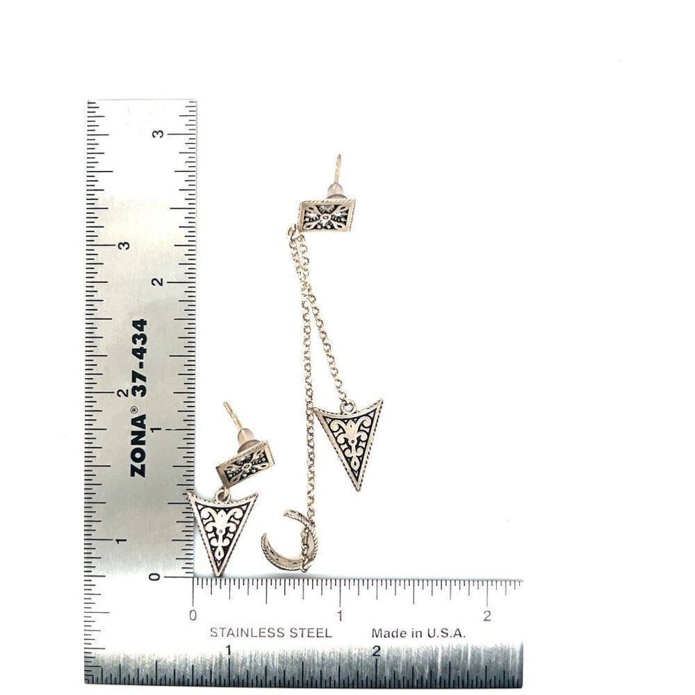 925 Silver Dangle Earrings - image 8